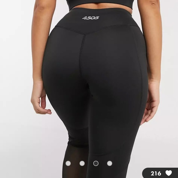 NEW!! NWT! ASOS4505 Petite icon legging with bum-sculpting seam detail & pocket - Picture 3 of 4